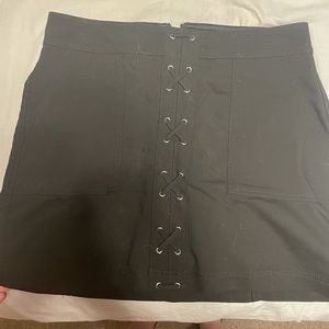 Express black skirt